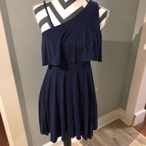 One shoulder summer dress